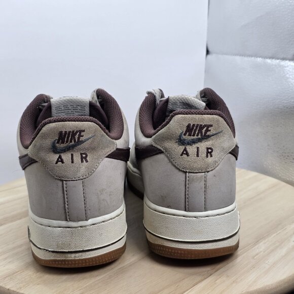 Nike Air Force 1 Low FQ8823-236 Cream Vintage Green Size 12 Men’s Retro Shoes - Picture 6 of 14